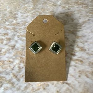 Green Earrings